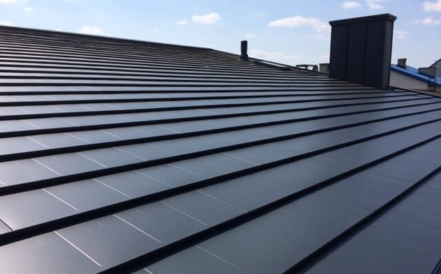 Фото ската кровли Ruukki Hyygge